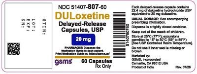 51407-807-60lb (Duloxetine 20mg 60.jpg)